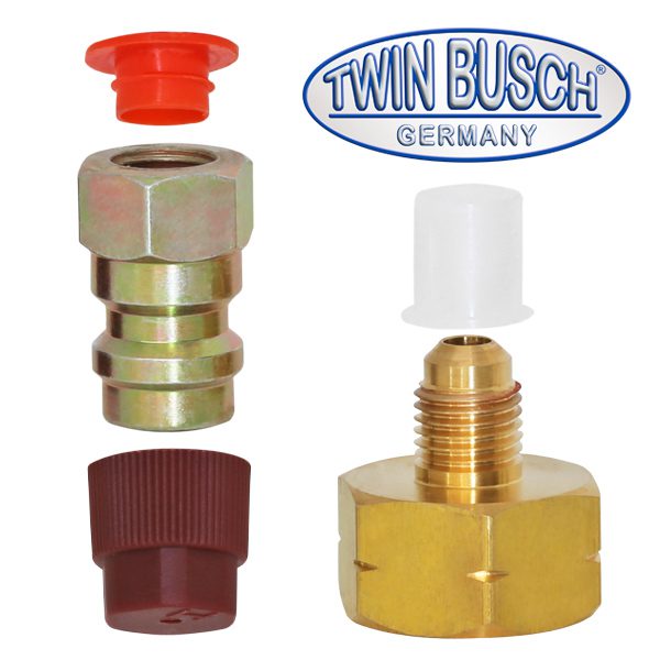 Twin Busch Gasflaschen-Adapter –